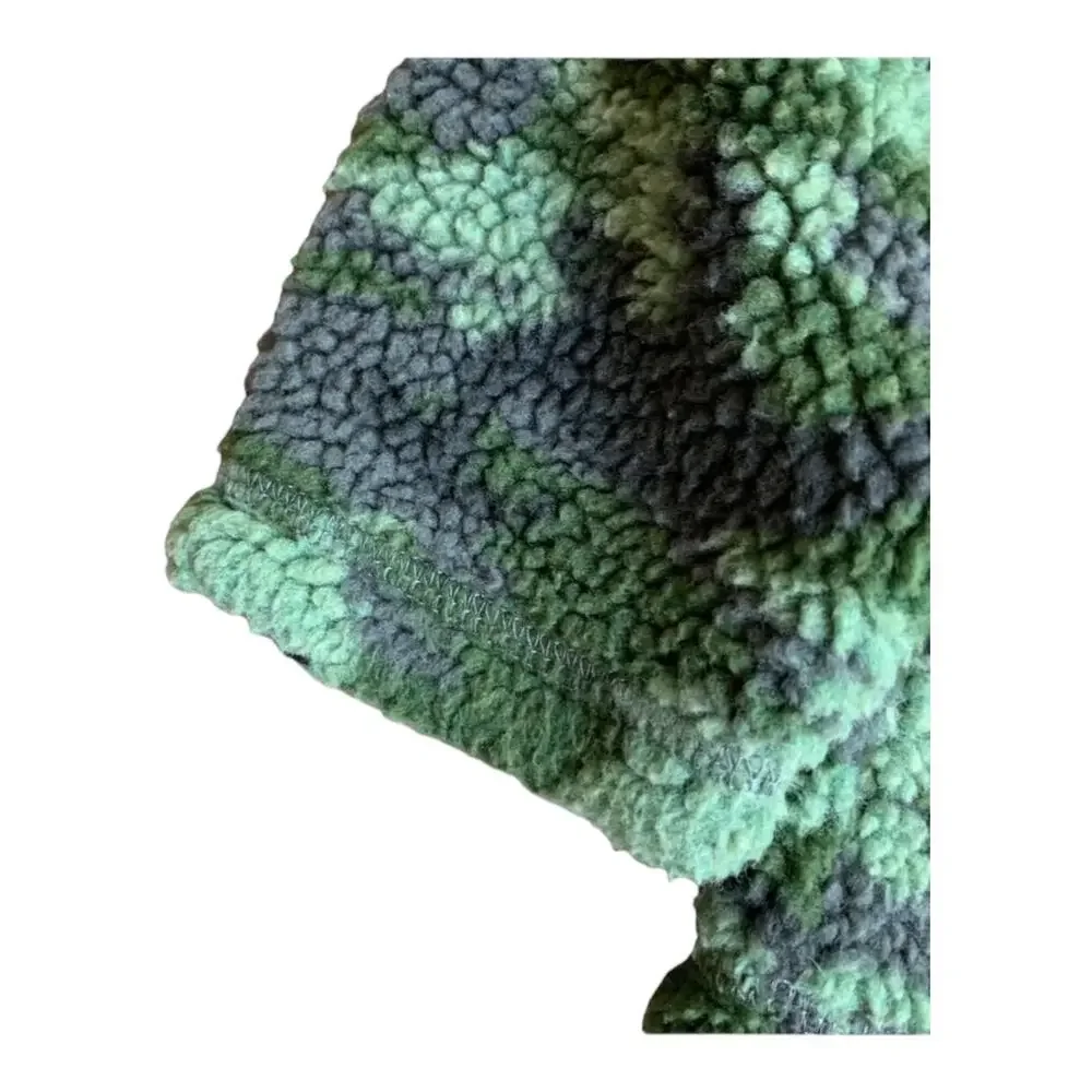 Joules Dinosaur Camo Fleece Quarter Zip Pullover